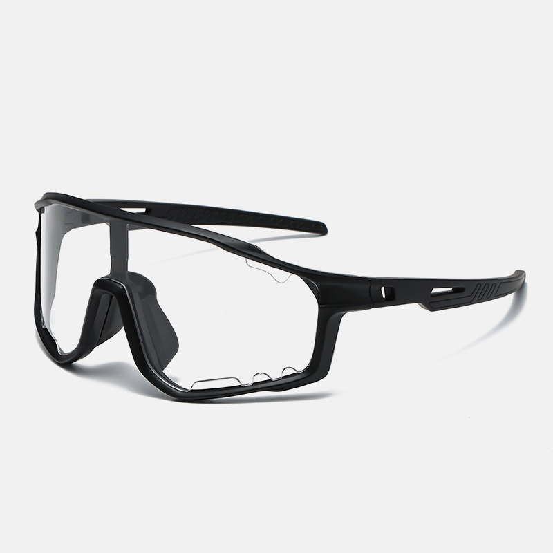 Sports Cycling Sunglasses Windproof Dustproof Colour Changing Lens_voghion.com