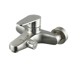 304 stainless steel shower faucet bathroom hot and cold switch bathtub faucet triple bath shower shower mixing valve