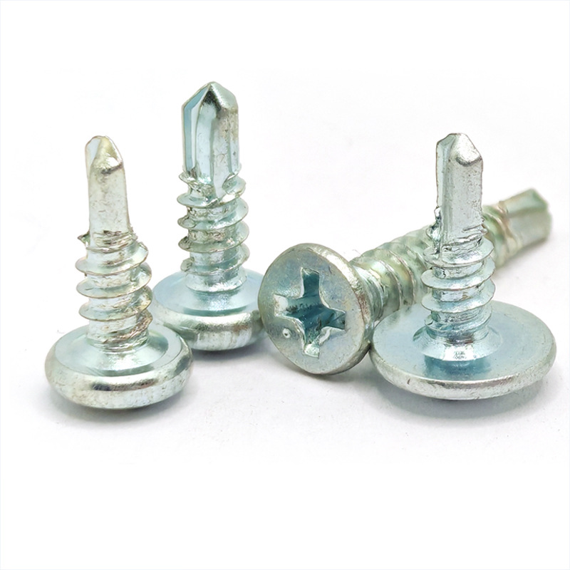 Wholesale Phillips Head Self-Tapping Screws with Round Head and Cross Head