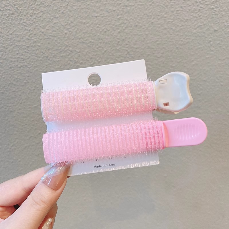 Versión coreana del clip esponjoso de la parte superior del cráneo alto, clip de pelo femenino, artefacto esponjoso, horquilla rizada, horquilla de raíz de cabello, horquilla de sentido avanzado al por mayor