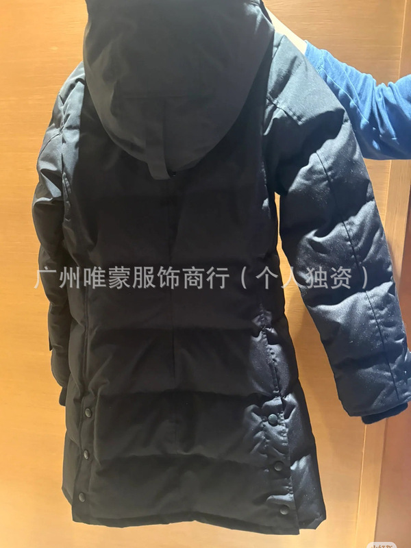 跨境外贸羽绒服15款加拿大同款Shelbume女中长外套配毛领|undefined