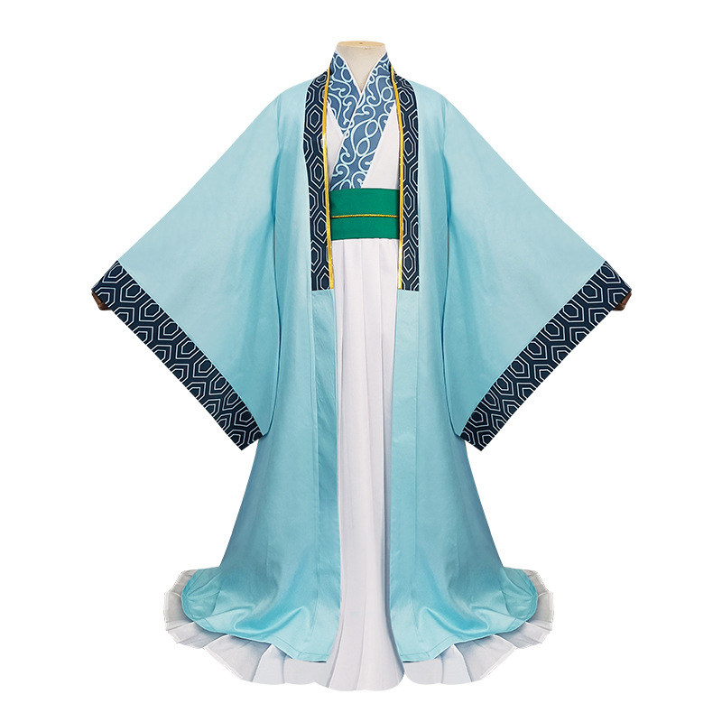 Party Wanderer Zhuge Kongming cos costume ancient costume Hanfu full set of two-dimensional animation cosplay stage performance costume
