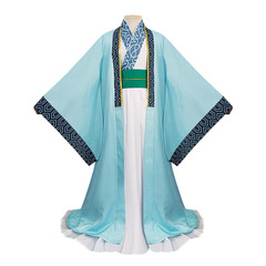 Party Wanderer Zhuge Kongming cos costume ancient costume Hanfu full set of two-dimensional animation cosplay stage performance costume