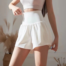 冰感运动短裤女防走光速干健身裤高腰专业跑步训练瑜伽短裤外穿夏