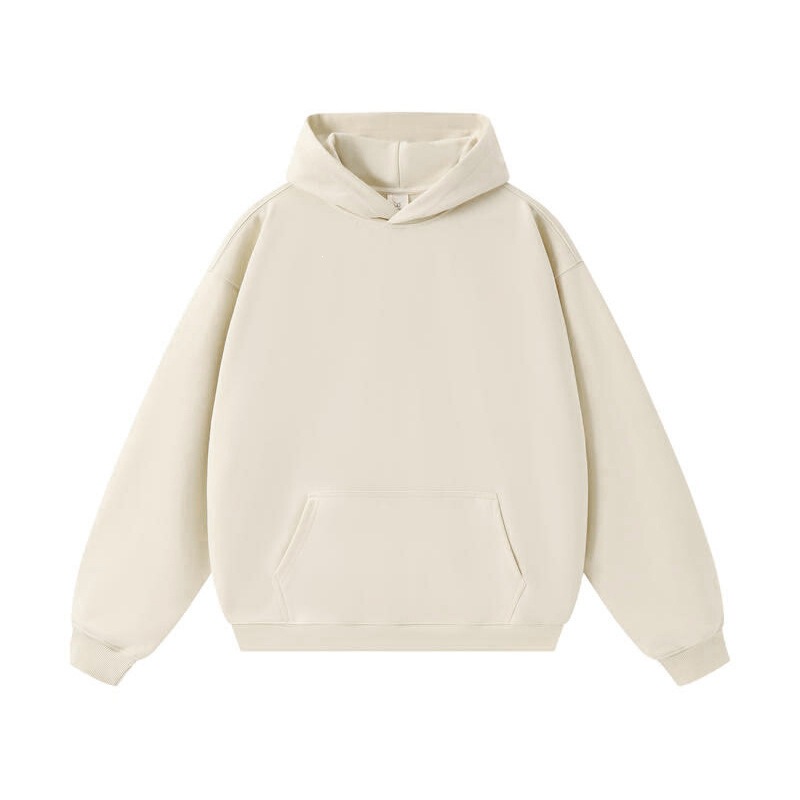 Cross-Border Wholesale Autumn and Winter New Men's Sweatshirts Solid Color Large Size American Retro Hooded Pullover Sweatshirt Men's Jacket Cross-Border Wholesale Autumn and Winter New Men's Sweatshirts Solid Color Large Size American Retro Hooded Pullover Sweatshirt Men's Jacket