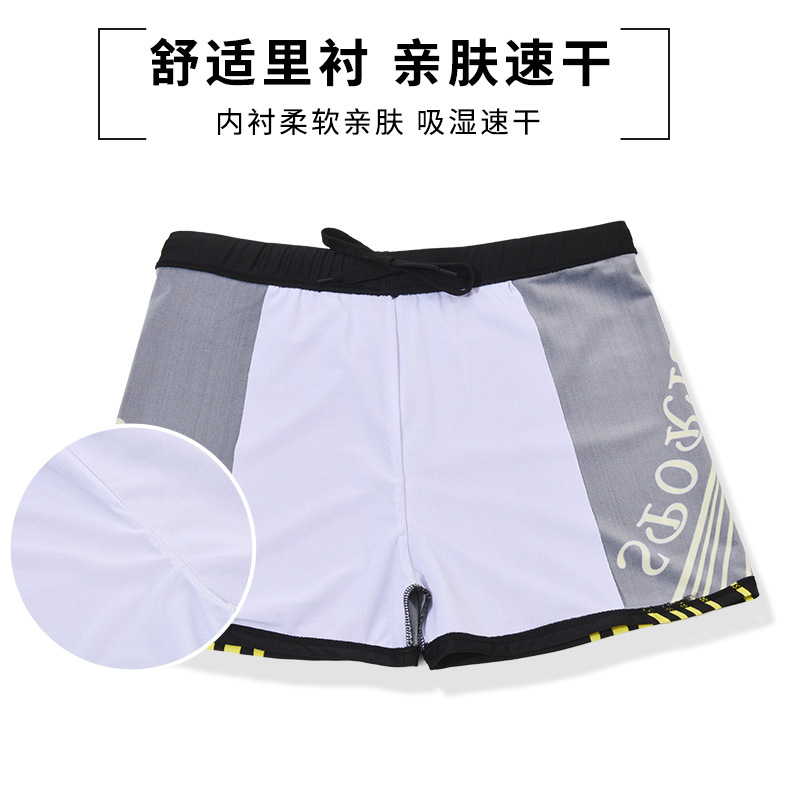 Venta directa de fábrica, bañadores para hombre, estampados, a la moda, talla grande, anti-embarrassment, nuevos bañadores holgados 2025, venta al por mayor