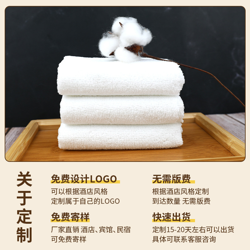 Toallas desechables pequeñas toallas cuadradas hotel baño barbería belleza toallas de peluquería toallas blancas toallas de baño de pies image 4