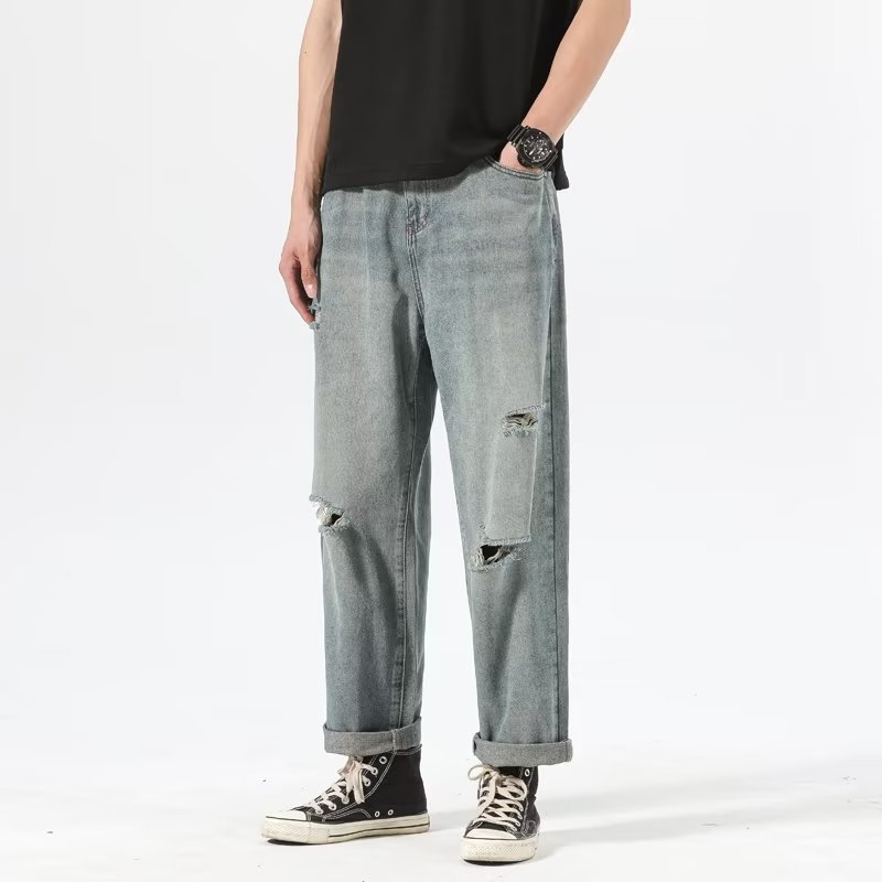 Ripped Jeans Side View