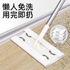 怠け者の使い捨てダストモップ、洗わないフラットモップ、新しい家庭用ワンモップ、モップクリーニングツール