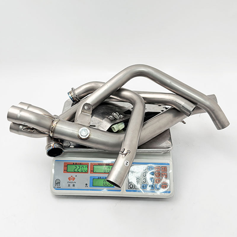 Suitable for 21-25 Mt09 Fz09 Motorcycle Modified Exhaust Pipe, New Mt/Fz09 Front Bend Pipe