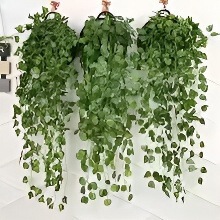Artificial Plant Vines Wall Hanging Rattan Leaves Branches