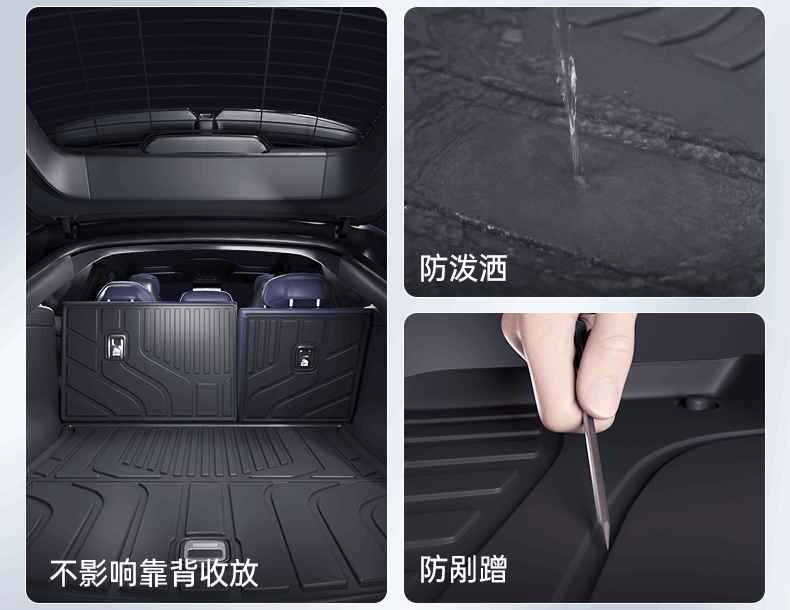 Suitable for Equation Leopard Titanium 7 Trunk Mat Tpe25 All-In-One Trunk Mat Car Interior Modification Accessories