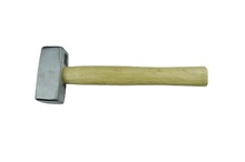 专业厂家供应 木柄石工锤 硬木柄石工锤供应批发铁锤多规格