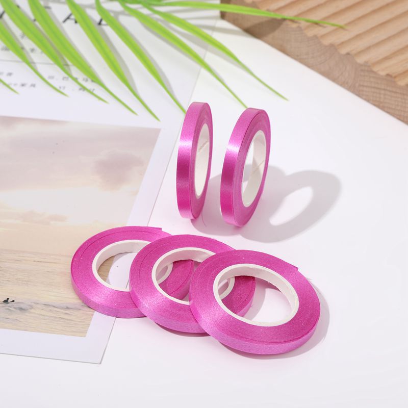 Transfronterizo 0.5cm10 M cinta globo boda Sala boda Festival decoración cinta fiesta de cumpleaños pequeño rollo globo cuerda
