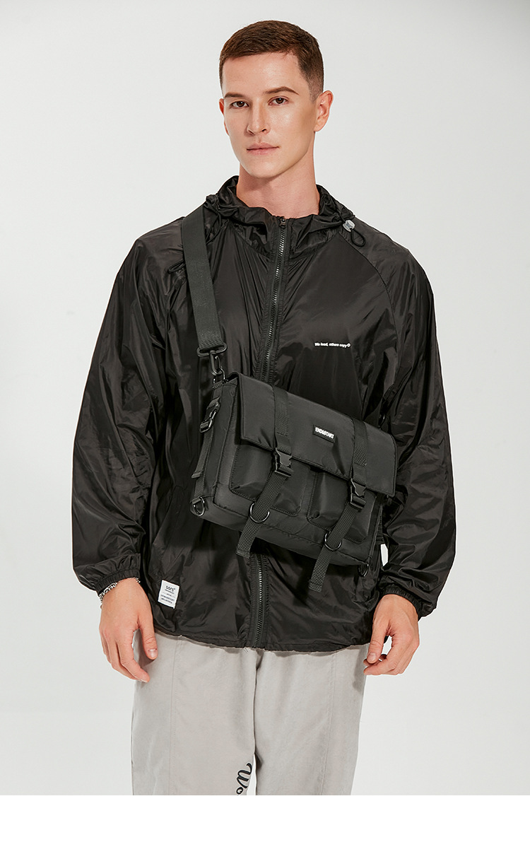 Stylish Crossbody Bag For Men Functional Messenger Bag For Work_voghion.com