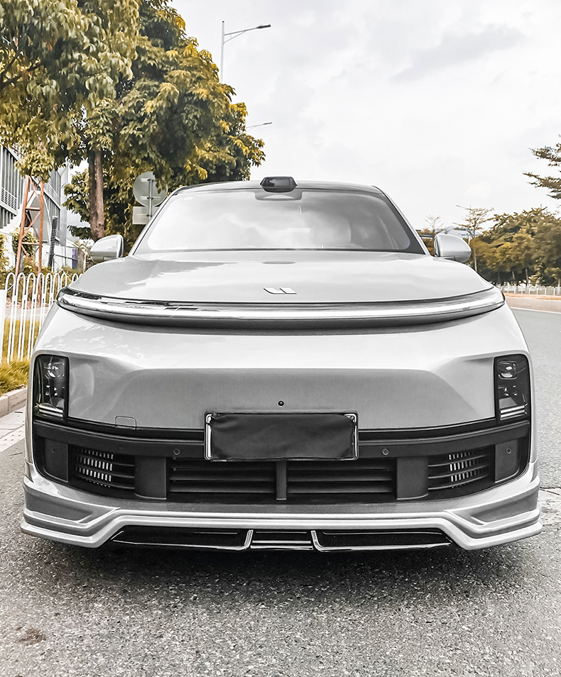 Ideal L6L7L8L9 Front Bar Trim Black Modified Car Window Black Samurai Appearance Decoration Patch Car Accessories