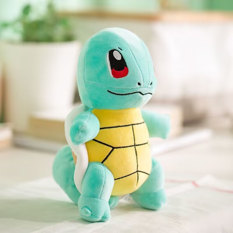 日系精霊ポケモン人形ジャニ亀妙蛙種小火龍比卡丘ぬいぐるみ可達鴨|undefined