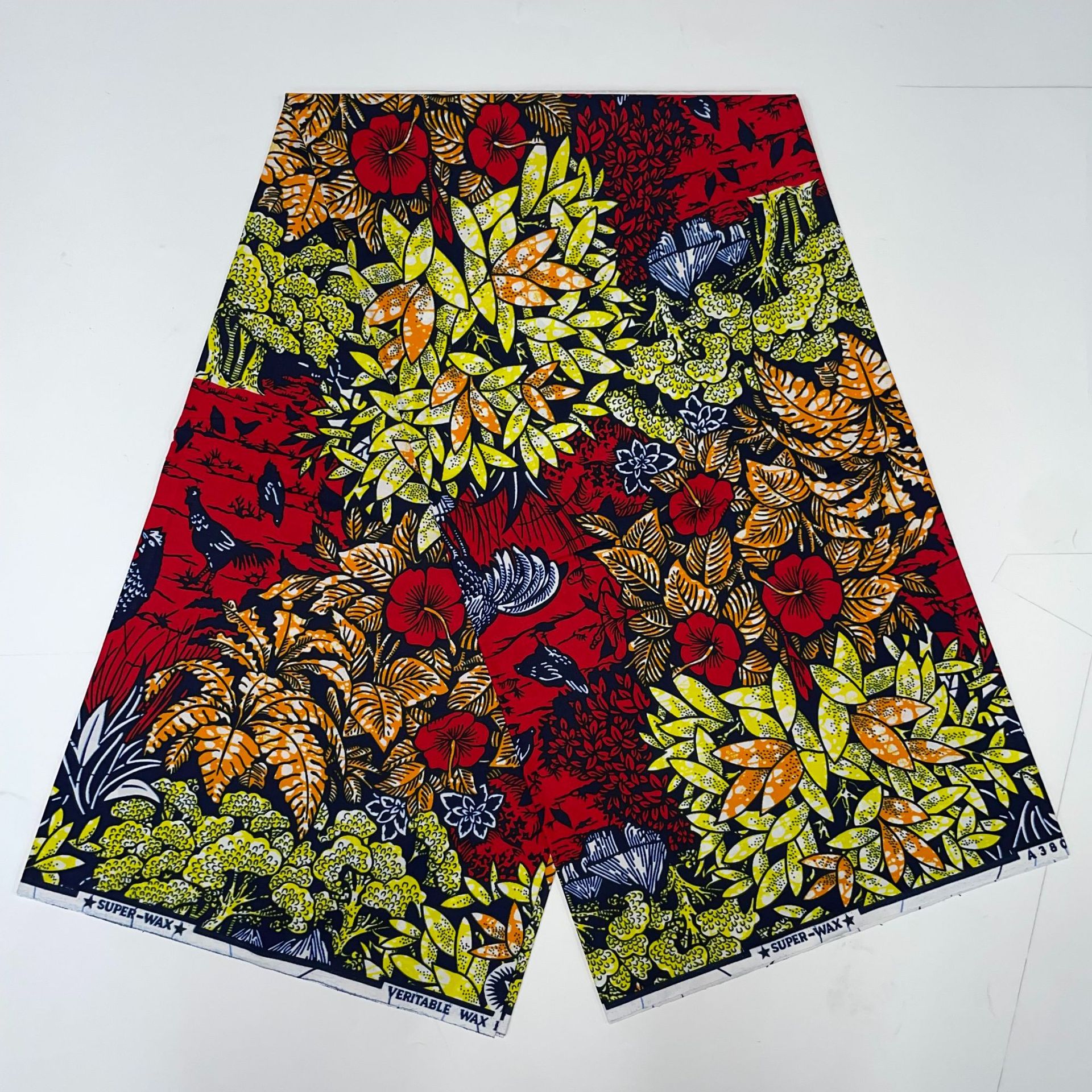 非洲蜡布super hollandias 6 yards民族风wax 蜡染印花布DIY布料