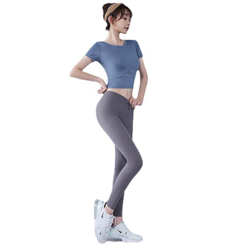 Yoga Wear Fitness Set for Women: Autumn/Winter Professional Running & Training Tight-Fit Apparel, Stylish Morning Jogging Sportswear