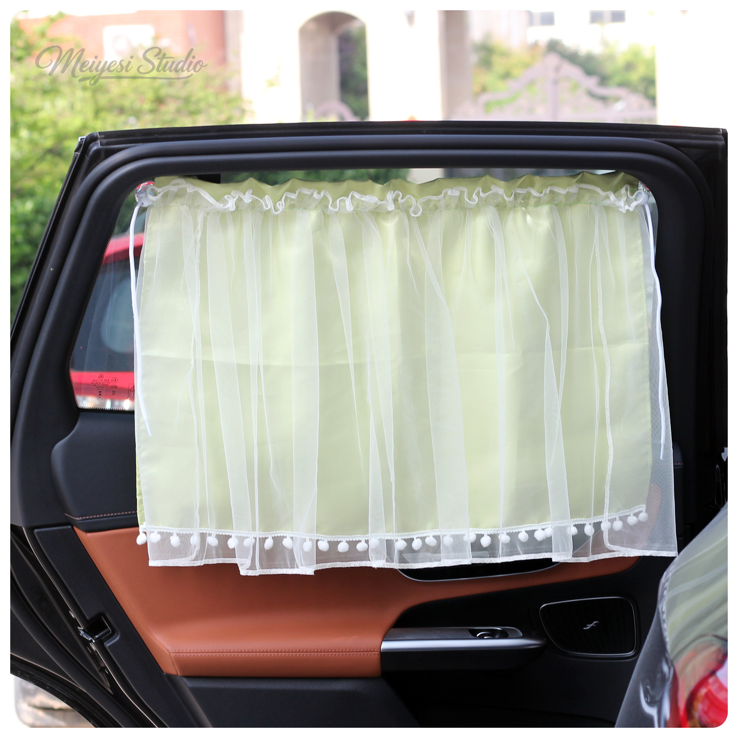 Nuevos productos cortinas de automóviles cortina solar para automóviles de bebé ventana lateral cortina solar tipo ventura cortina solar de cristal satin