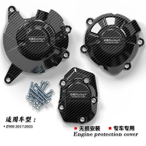 17-26 Kawasaki Z900 üçün GBracing mühərrik qoruyucu örtüyü, düşməyə qarşı yan qapaq