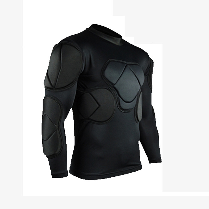 Goalkeeper clothing Barcelona Real Madrid adult anti-collision leggings knee pads elbow pads training tights helmet armor cross-border