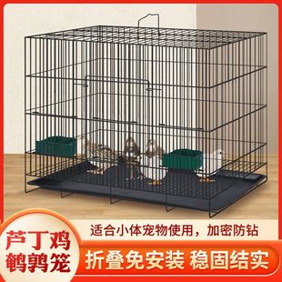 Breeding Ruddies Chicken Cage for Home Indoor Use, Large Size for Chicks, Ducklings, and Small Chickens, Pet Cage with Encryption