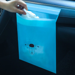 Disposable car garbage bag self-adhesive car mini garbage bag household adhesive desktop garbage bag wholesale