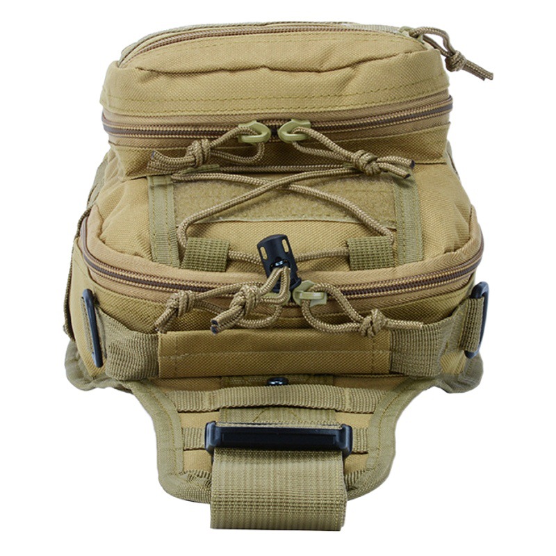 Cross-border New Outdoor Mountaineering Army Camouflage Waterproof Shoulder Crossbody Outdoor Tactical Crossbody Bag Men's Chest Bag