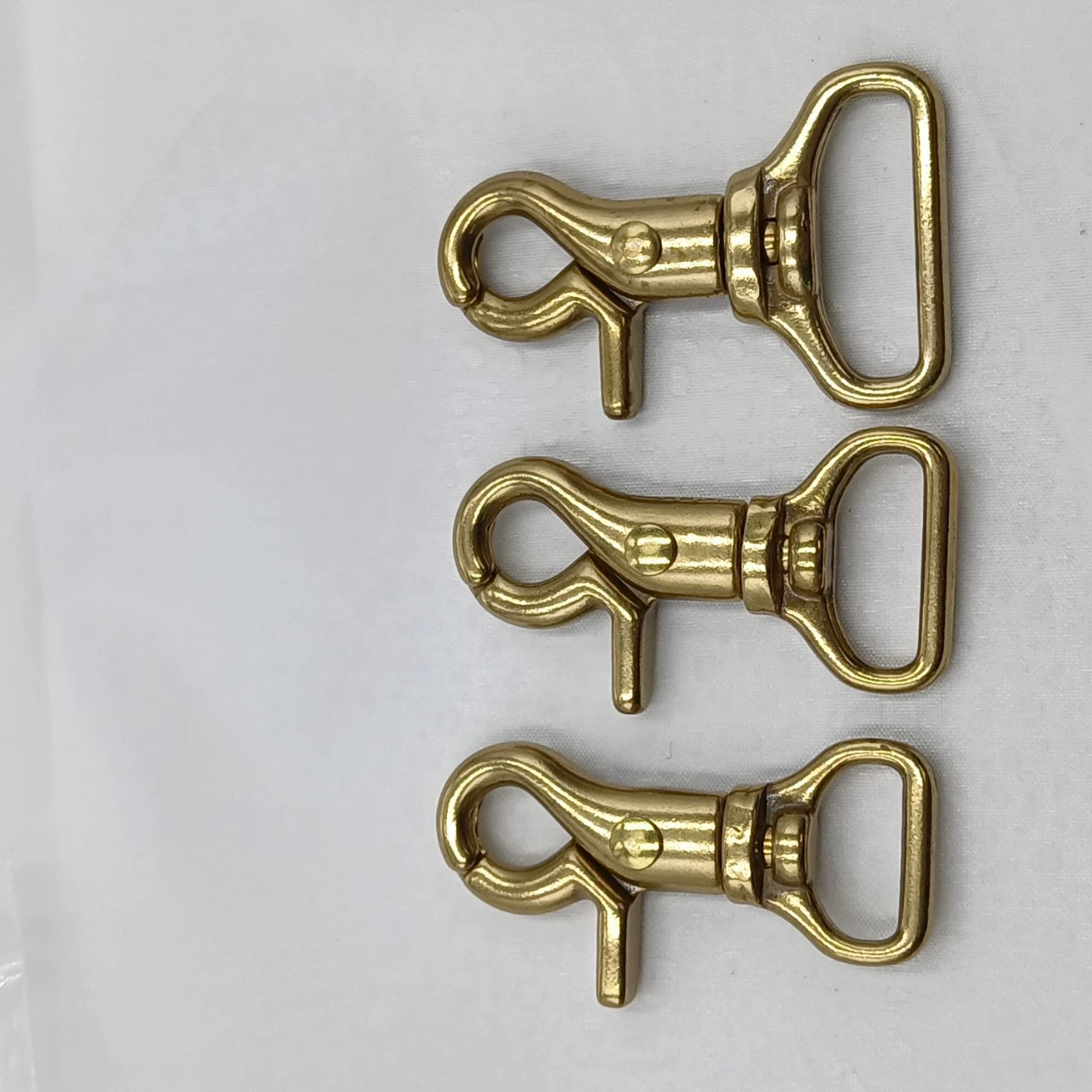 Латунный японский крючок-б buckle для DIY денежных тканевых цепочек, ключ-кольцо с овальным кольцом ракушечный зажим