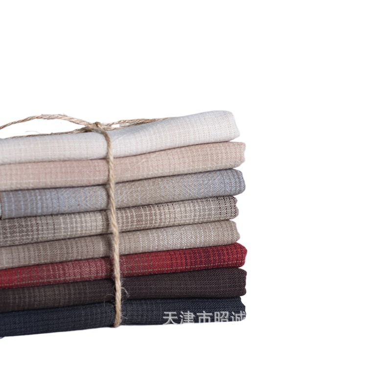 OLYMPUS#OL105进口拼布/手工DIY/布艺用色织布先染布基础几何提花