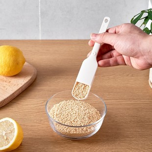 Factory Direct Sales 6358 Sliding Measuring Spoon Adjustable Component Powder Gram Measuring Spoon Salt Spoon Milk Powder Spoon