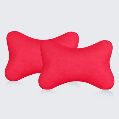 Headrest: Car Lumbar Support - red-1-pair-of-headrests