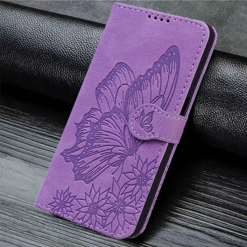 Coque de téléphone vintage papillon en relief pour iphone 17 google 9_voghion.com