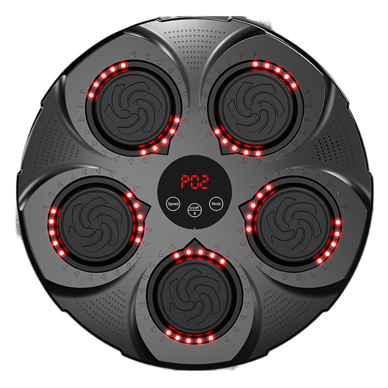 Objetivo de boxeo musical inteligente Dispositivo de boxeo musical para adultos Equipo de entrenamiento de boxeo para niños Objetivo de pared de boxeo de lucha en el hogar