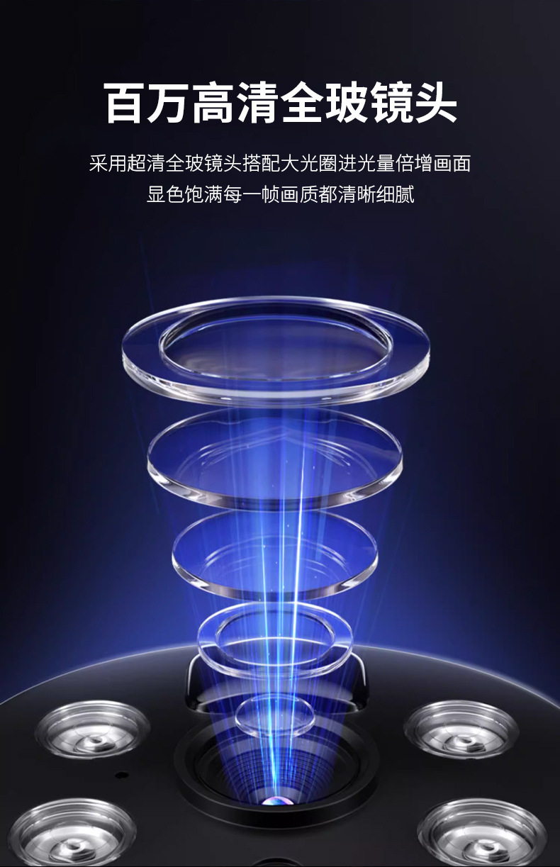 Taxi Online Ride-Hailing Didi Dual-Channel Integrated Car Camera Ahd Wide-Angle Infrared Camera Installation Without Disassembly