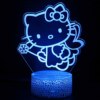 Cartoon LED table lamp, touch creative night light for St. Valentine's Day, 3D, Birthday gift