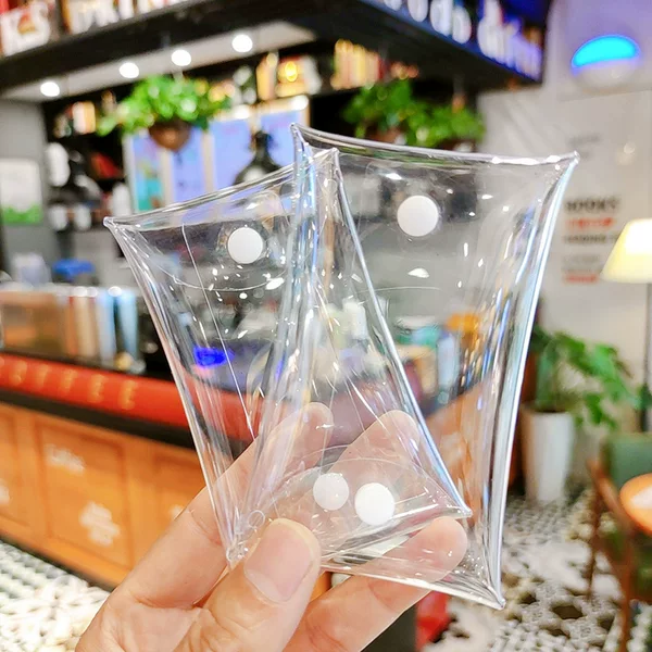 Transparent PVC Packaging Bag Blind Box Cartoon Toy Bag Change Key Bag Headset DIY Small Jewelry Storage Bag