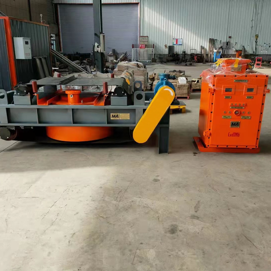 中昱供应RCYD系列永磁自卸式除铁器 RCYD-14自卸式永磁除铁器