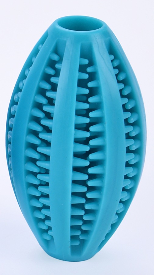 Juguete para mascotas atascado comida solo aliviando tapada Bola de perro molar goma elástica bola sólida perro juguete Bola de comida