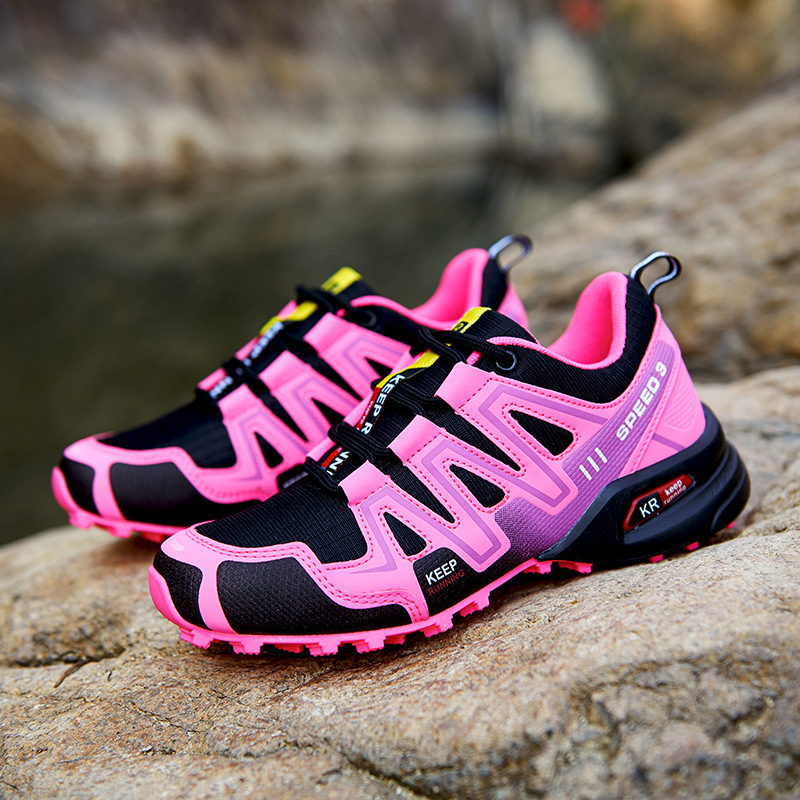 Foreign Trade Outdoor Hiking Shoes for Women, Hiking and Cycling Shoes, Solomon Cross-Country Running Shoes, Non-Slip Travel Wholesale