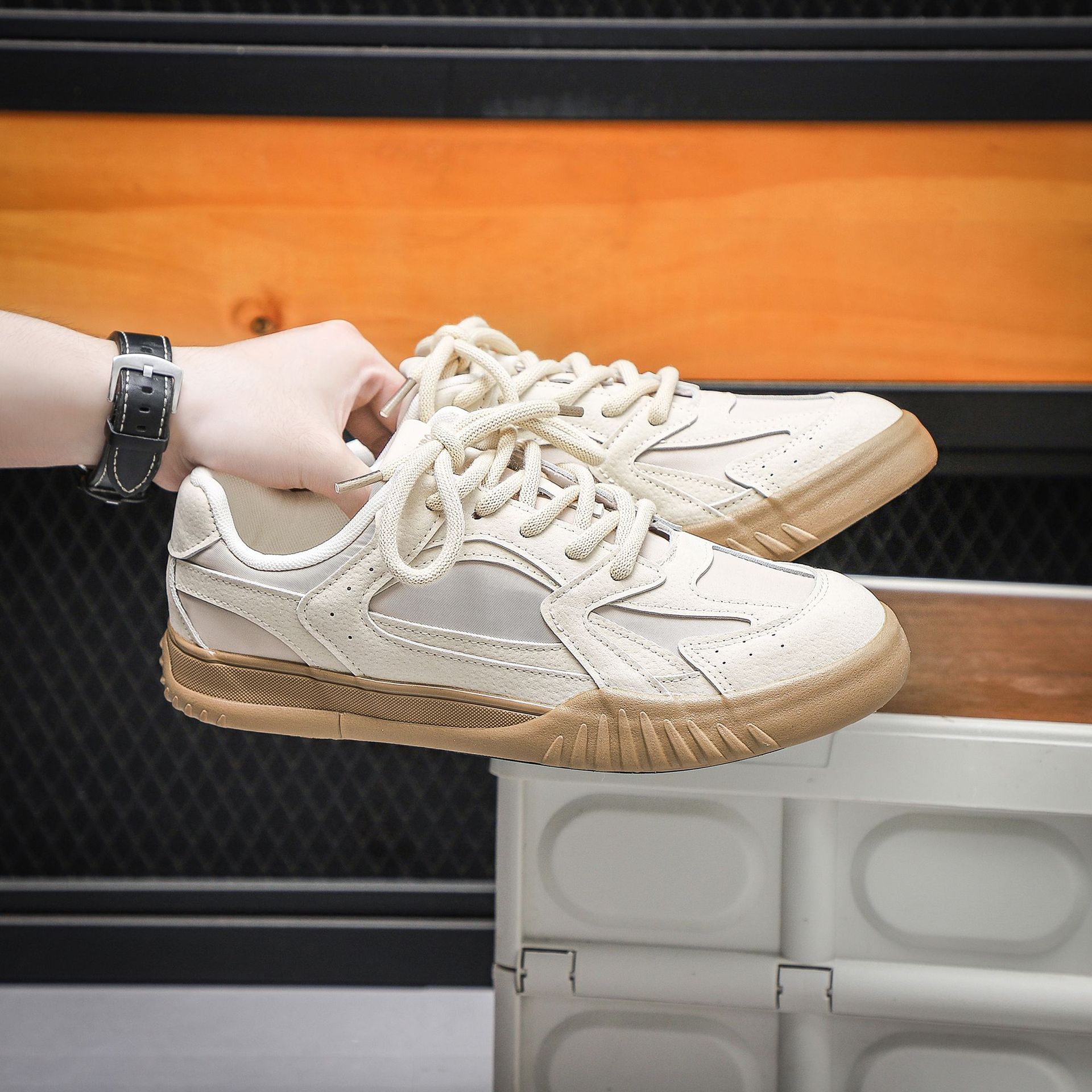 Zapatos casuales de moda de moda para hombres, zapatos de moda para hombres, zapatos deportivos de skate para hombres, zapatos de entrenamiento para hombres image 4