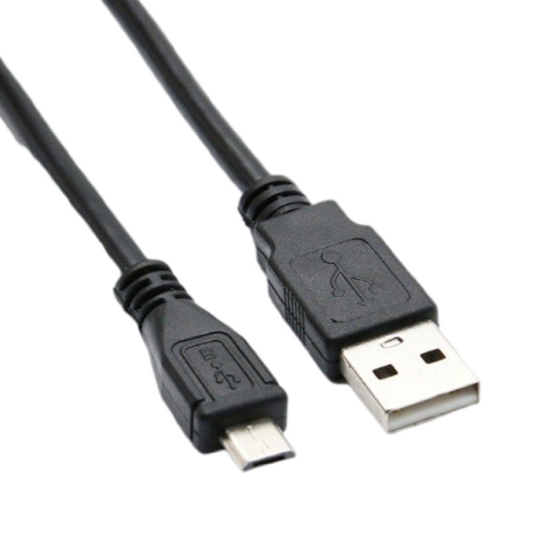 USB转micro线黑色全铜安卓手机数据线 micro数据线 V8线-阿里巴巴