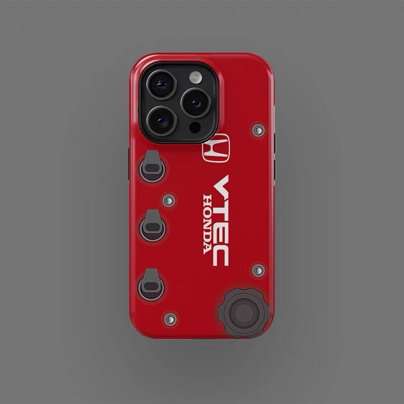 Red Honda Film Two-In-One Phone Case Suitable for Apple 17/16/Iphone13P