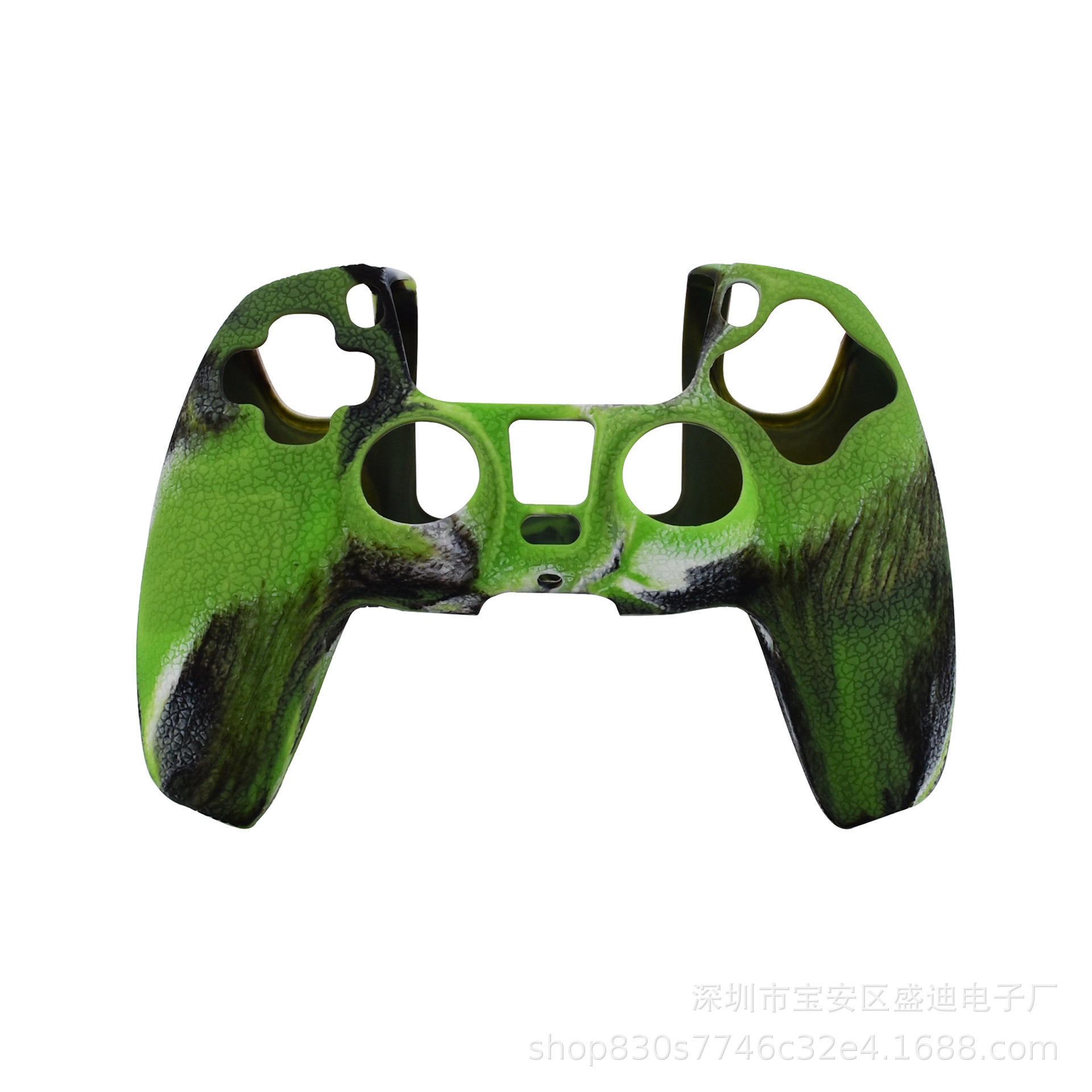 Caso de goma de la manija PS5 caso de silicona de la manija PS5 caso protector de la manija con las partículas