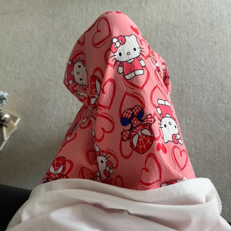 Primavera y verano · Pantalones de pijama casuales para mujeres pantalones a prueba de mosquitos rojos en línea 2025 nuevos pantalones caseros para llevar