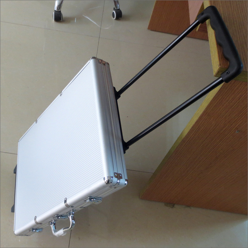 1000 yardas trolley case Plata