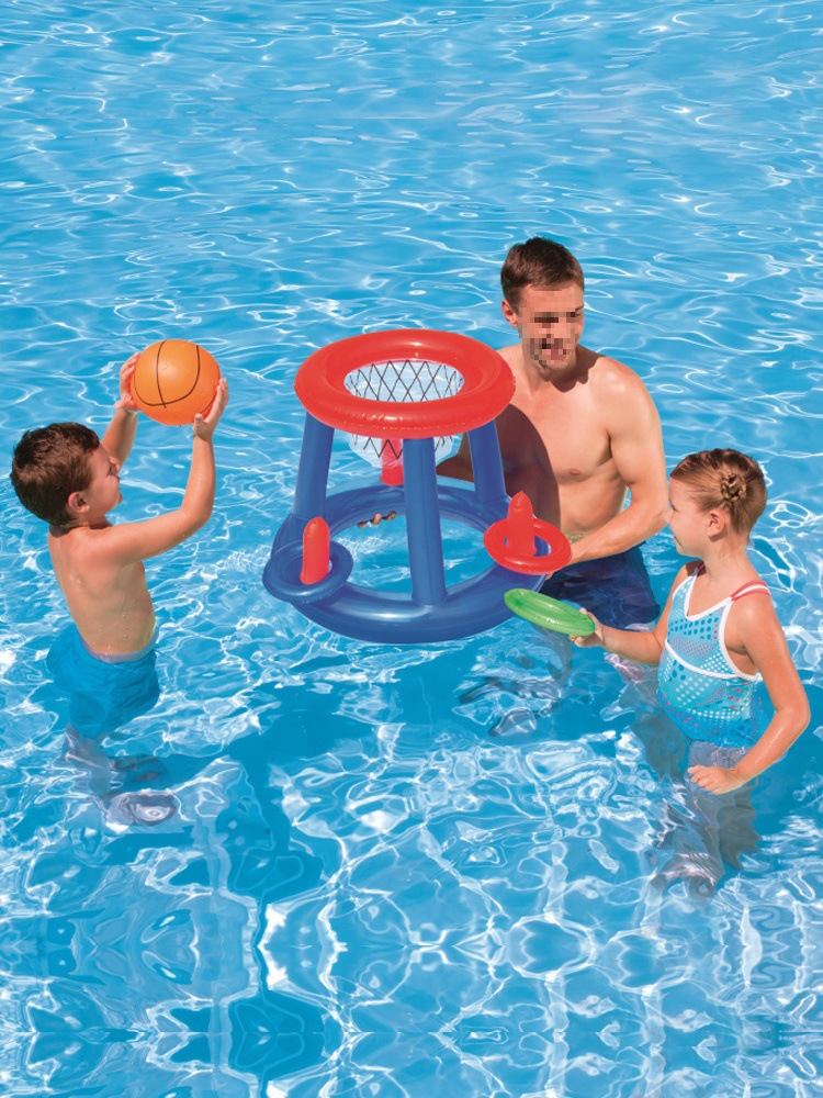 Children's Adult Basketball Frame Inflatable Football Goal Water Goal Volleyball Net Seesaw Team Building Party Water Toy