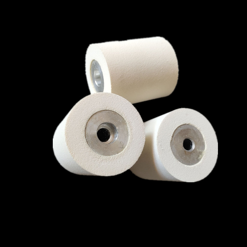 气动砂带机海绵轮 砂带轮39360海棉轮 50MM*60MM*孔8砂带机配件轮