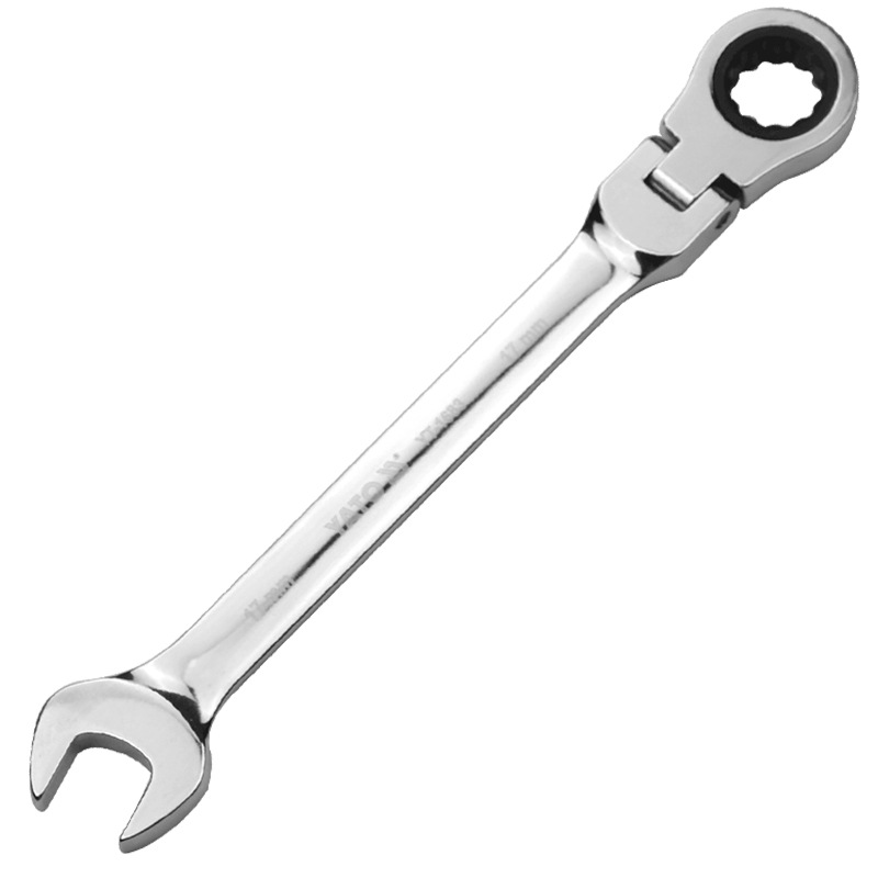 易尔拓（YATO）活头棘轮扳手开口梅花两用扳手呆扳手汽修工具镜面